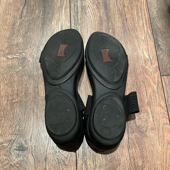 CAMPER black leather sandals size 40 - Picture 1 of 2